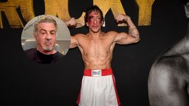 Gran gesto del verdadero Rocky Balboa. Fotos: Instagram/ @nicovazquezok/ @monogomez1/ @officialslystallone.  