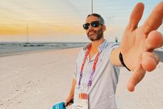 ¿Cómo fue? El Pollo Álvarez tuvo un buen gesto en Qatar.