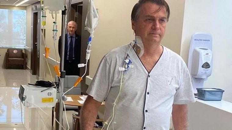 Bolsonaro ha pasado varias veces por el hospital. Foto: SaltaC.