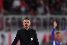 Demichelis confesó un error tras la victoria de River ante Gimnasia Foto: Télam