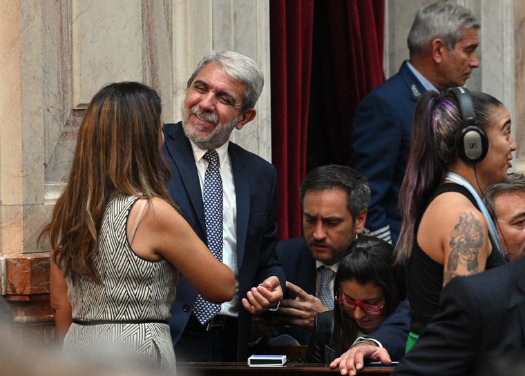 Aníbal Fernández en la Asamblea legislativa Foto: Gesualdi Victoria/Télam