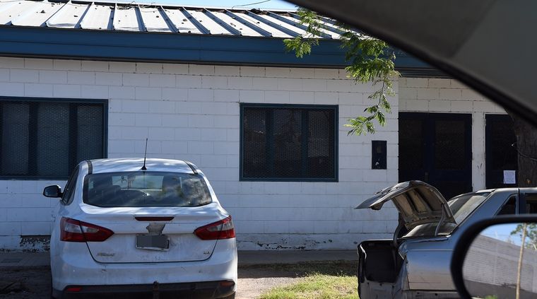 La Subcomisaría Iriarte, donde alojan a los detenidos judiciales en Las Heras. La Subcomisaría Iriarte, donde alojan a los detenidos judiciales en Las Heras.