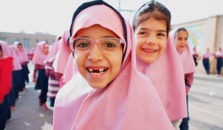 Niñas y niños de Irán pueden anotarse para participar de la guerra contra Estados Unidos e Israel. Foto Efe