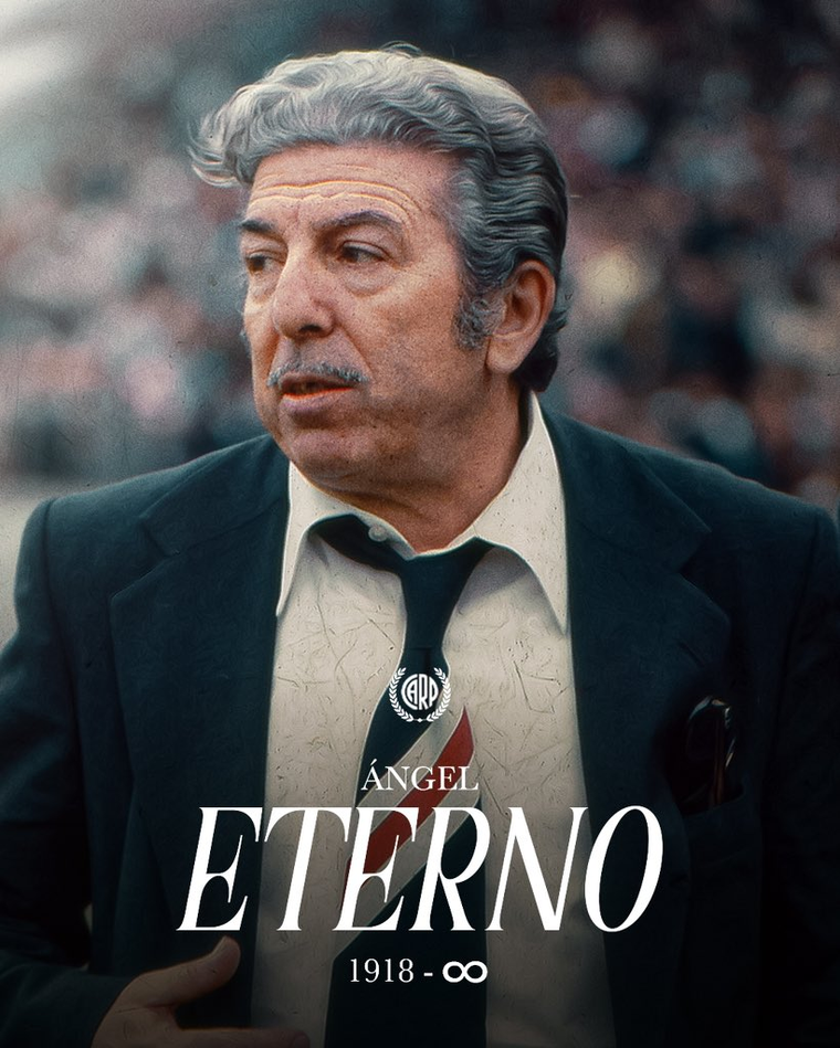 El homenaje de River a Ángel Amadeo Labruna, uno de sus ídolos. El homenaje de River a Ángel Amadeo Labruna, uno de sus ídolos.