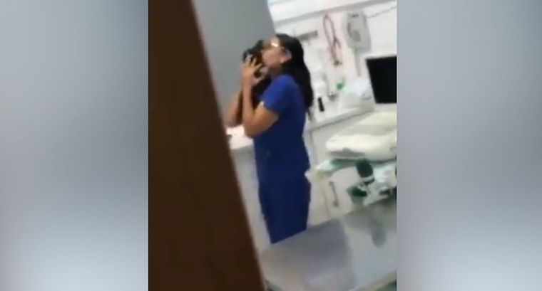 La imagen se hizo viral.