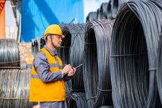 La industria siderúrgica en jaque por China.