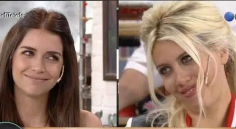 Zaira Nara recordó su picante entrevista con Wanda en La Peña de Morfi La menor de las hermanas contó qué consecuencias tuvo aquella charla televisada Foto: Captura de TV