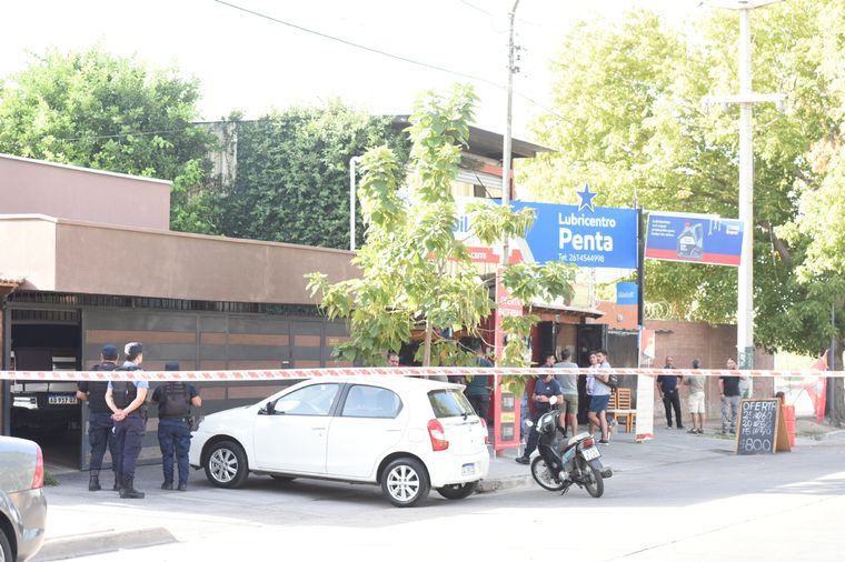 El lugar donde se perpetró el homicidio Foto: Maximiliano Ríos/MDZ