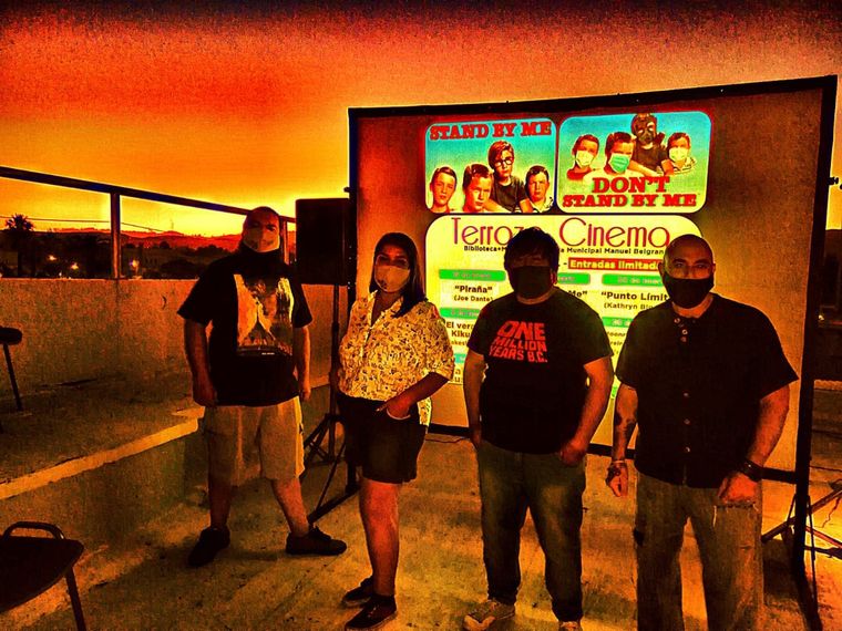 Integrantes del Cineclub Stocco Foto: Cortesía de Cineclub Stocco