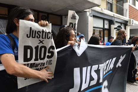 Cosachov y Luque se encuentran imputados por la muerte de Diego.  Foto: NA
