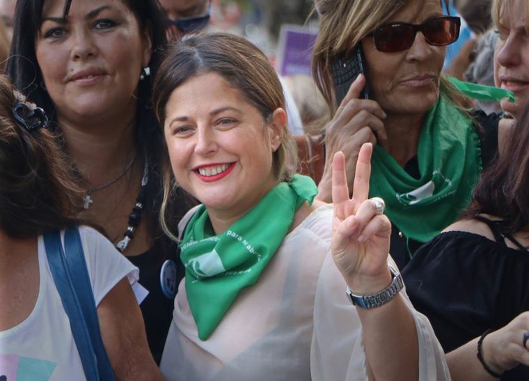 Carolina Gaillard pretende que el aborto se legalice este año