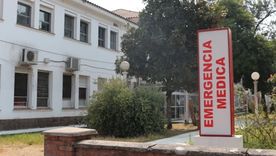 Hospital Pablo Soria de Jujuy, donde fue internada la víctima tras sufrir el ataque de su pareja Foto: NA