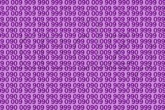 Acertijo visual, reto visual, número Fuente: MDZ Online