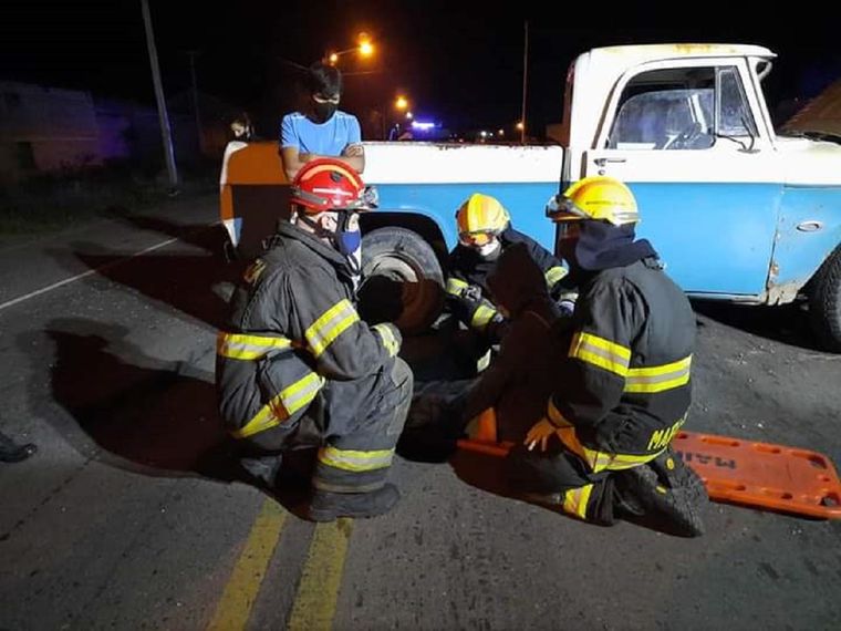 Los Bomberos Voluntarios no son esenciales para la vacunación contra el coronavirus Foto: Prensa Bomberos Voluntarios Maipú