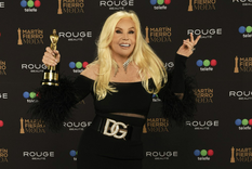 Susana Giménez en los Martín Fierro de la Moda. Foto: Prensa Telefe.