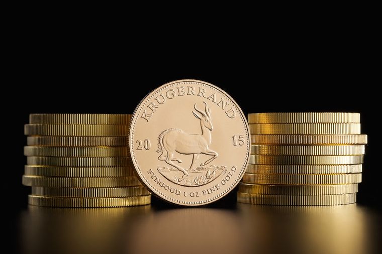 Valor Las Krugerrand provienen de Sudáfrica. Imagen: tavid.ee