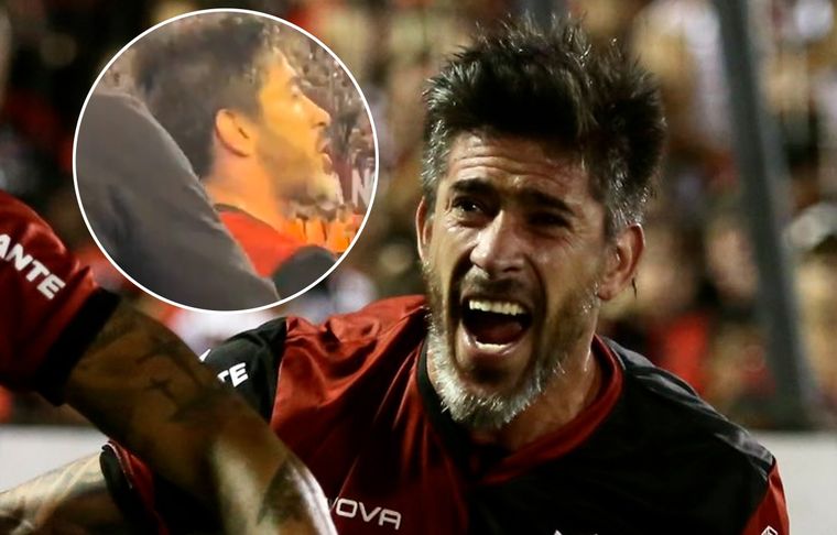 Pablo Pérez Pablo Pérez se cruzó con un hincha que le pidió su retiro.