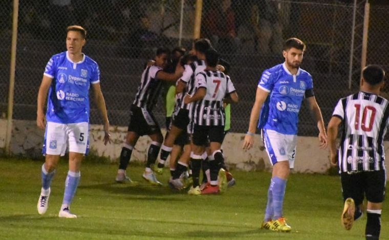 El tanto lo convirtió Nicolás Romano. Foto: Gimnasia de Mendoza
