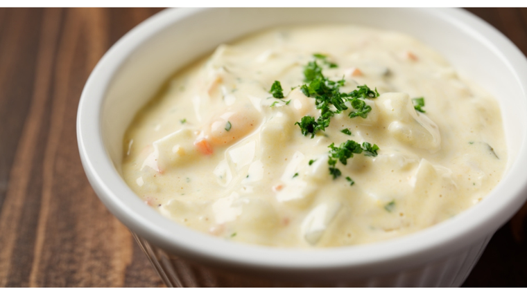 La receta original de salsa tártara no incluía mayonesa, sino salsas ácidas. La receta original de salsa tártara no incluía mayonesa, sino salsas ácidas.