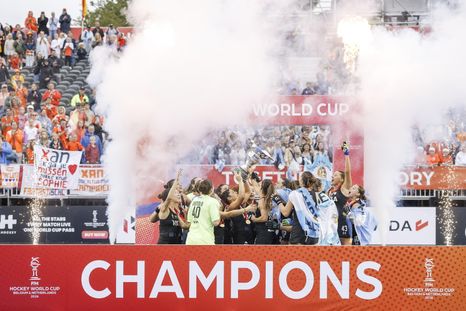 Las Leonas cortaron con la hegemonía de Países Bajos y son campeonas del mundo.