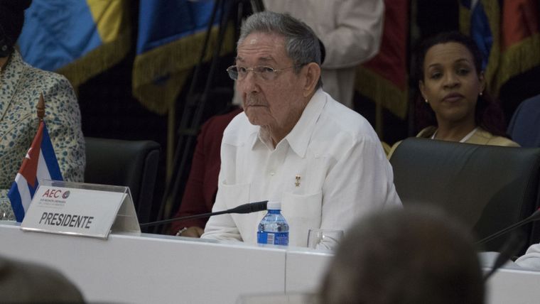El expresidente cubano Raúl Castro.