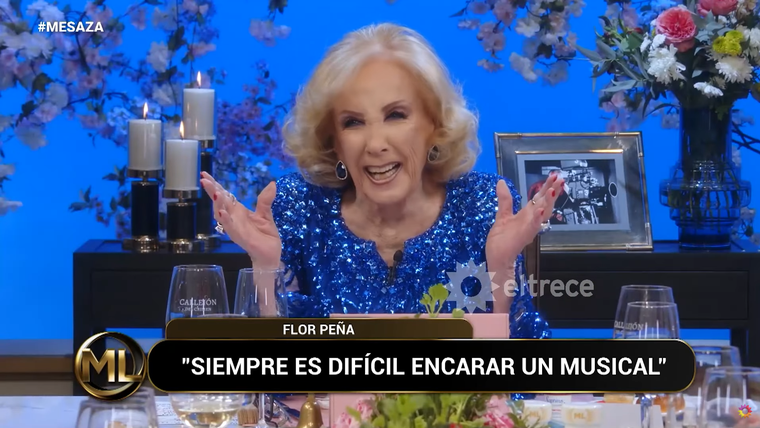 La Chiqui no pudo aguantar la risa ante las declaraciones de su invitada. Foto: captura de video YouTube/ El Trece. La Chiqui no pudo aguantar la risa ante las declaraciones de su invitada. Foto: captura de video YouTube/ El Trece. 