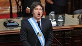Javier Milei, en su último discurso en el Congreso al presentar el proyecto de Presupuesto 2025. Foto: EFE Javier Milei, en su último discurso en el Congreso al presentar el proyecto de Presupuesto 2025. Foto: EFE