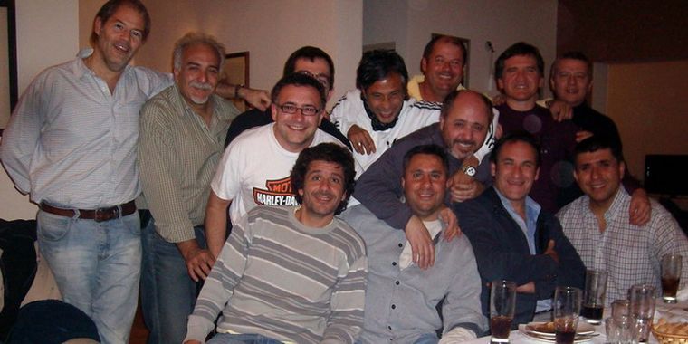 El grupo, en una instantánea para recordar. Foto: Gentileza