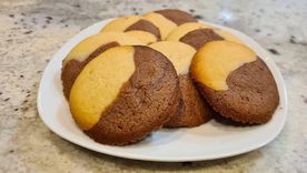 Cookies marmoladas con pasta de maní. Cookies marmoladas con pasta de maní.