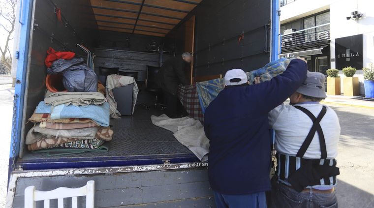 Los muebles y electrodomésticos del hogar son un punto a resolver a la hora de emigrar Foto: NA