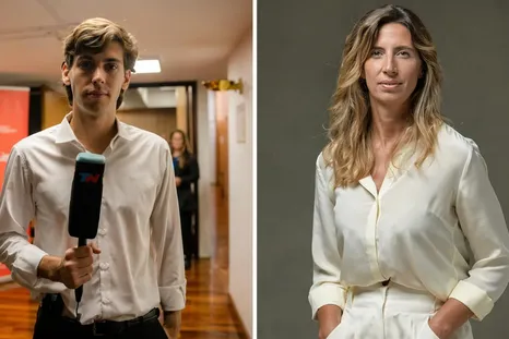 Ignacio Salerno y Luciana Geuna. Ignacio Salerno y Luciana Geuna.