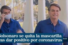 bolsonaro y su virus: dice que se siente muy bien y va a vivir mucho