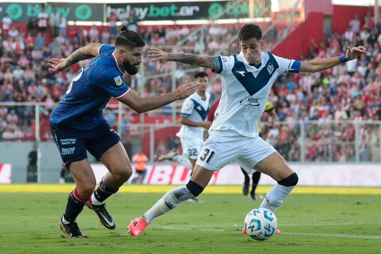 Vélez enfrentará a Huracán y si gana será el campeón de la Liga Profesional. Foto: Unión de Santa Fe