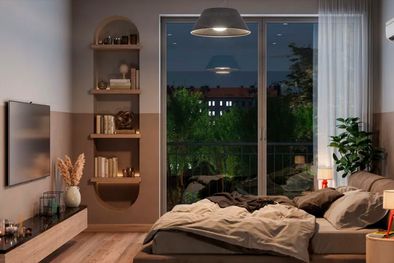 MDZol | Apagar el aire acondicionado del dormitorio durante la noche favorece al sueño. Foto: onurdongel Creative #:1401909185