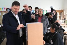 El candidato a legislador porteño votó en Boedo y habló con respecto al video publicitario de Macri Foto: Noticias Argentinas
