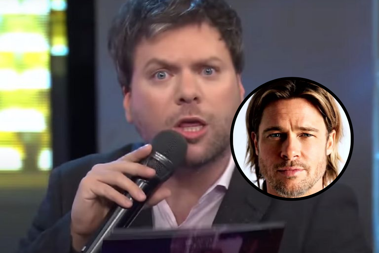 GUIDO KACZCA CONFUDIDO POR UN PARTICIPANTE EL HOMBRE DIJO QUE SE PARECE A BRAD PITT
