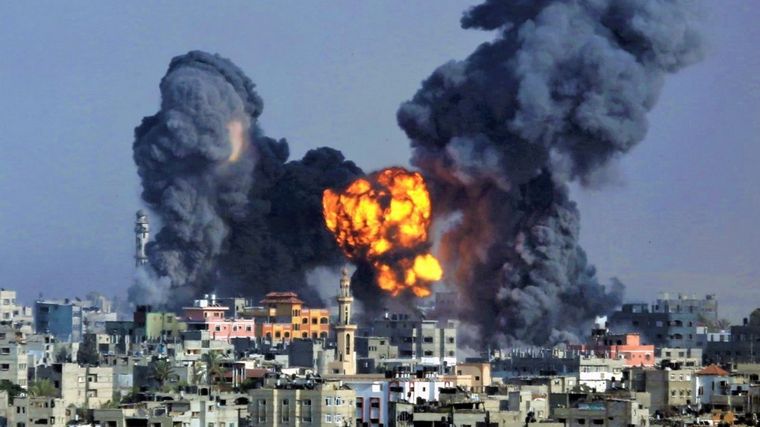 Muchas veces Israel ha bombardeado Franja de Gaza. (imagen de archivo) Foto: InsideArabia.