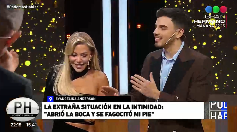 Evangelina Anderson sorprendió con su historia. Evangelina Anderson sorprendió con su historia. 