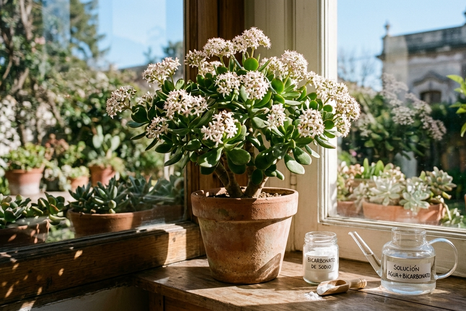 Es posible hacer florecer la planta. Fuente: IA Gemini. Es posible hacer florecer la planta. Fuente: IA Gemini.