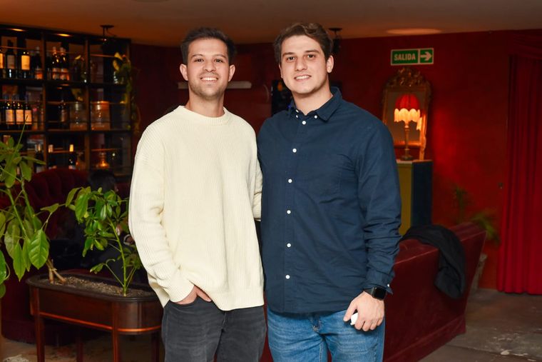 Nicolás Pons y Tomás Mallah. Nicolás Pons y Tomás Mallah.