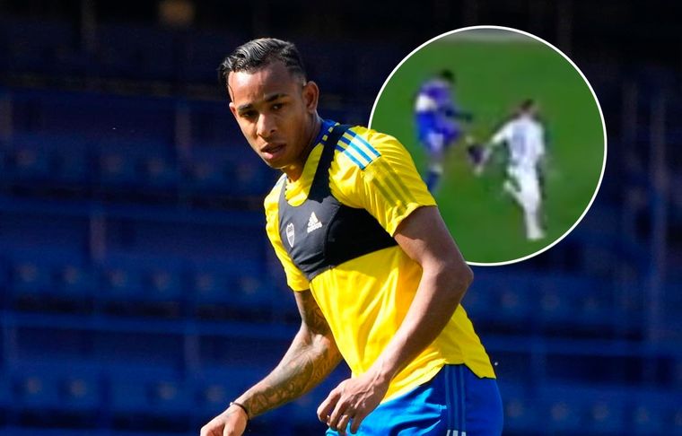 Sebastián Villa Se conoció el momento de la lesión de Villa.