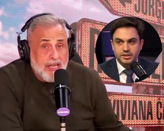 Jorge Rial y un picante cruce con Marra. Jorge Rial y un picante cruce con Marra.