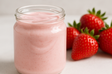 Yogur de frutillas: la receta de cocina que hará que olvides los yogures industriales Yogur de frutillas: la receta de cocina que hará que olvides los yogures industriales