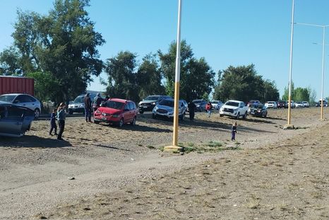 Imágenes del Acceso Sur Foto: Gentileza Matías Pascualetti