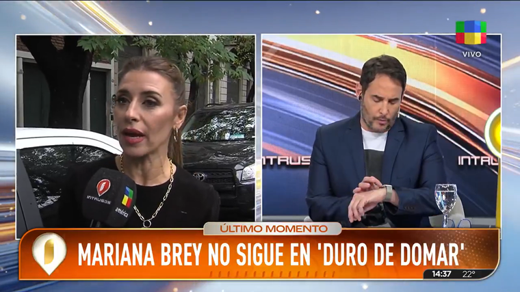 La panelista no formará parte de Duro de Domar en este 2026. La panelista no formará parte de Duro de Domar en este 2026.