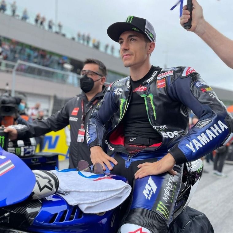 Viñales quedó en el ojo de la tormenta Foto: Yamaha MotoGP
