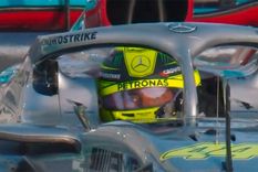 Lewis Hamilton, eliminado en la Q1 del GP de Arabia Saudita.