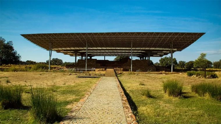 El sitio arqueológico Cancho Roano, en la región de Extremadura, España. Foto: GETTY/CAVAN IMAGES