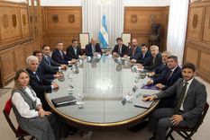 El Gobierno logró el apoyo de los gobernadores de JxC Foto: Prensa Ministerio del Interior