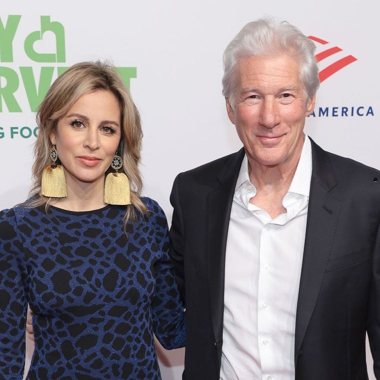 Richard Gere y Alejandra Silva se casaron en el año 2018 Foto: Richard Gere  / Instagram